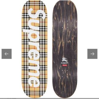 シュプリーム(Supreme)のSupreme /Burberry Skateboard ベージュ  デッキ(スケートボード)