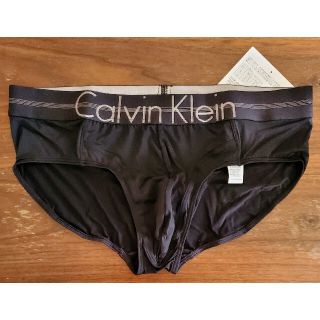 カルバンクライン(Calvin Klein)のカルバンクライン　新品　メンズ　ヒップブリーフ(ブラックL)(ボクサーパンツ)