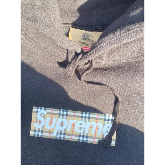品多く Supreme - Supreme Burberry BoxLogoHoodedSweatshirt パーカー 品多く Supreme - Supreme Burberry BoxLogoHoodedSweatshirt パーカー