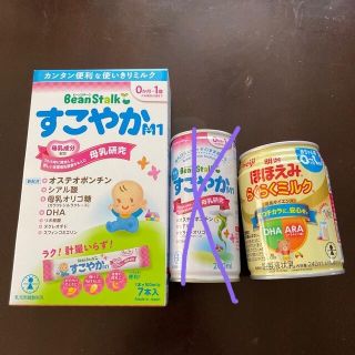 ユキジルシビーンスターク(Bean Stalk Snow)のミルクセット(哺乳ビン)