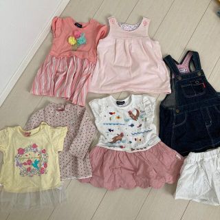 ミキハウス(mikihouse)の80 女の子服　まとめ売り(ワンピース)