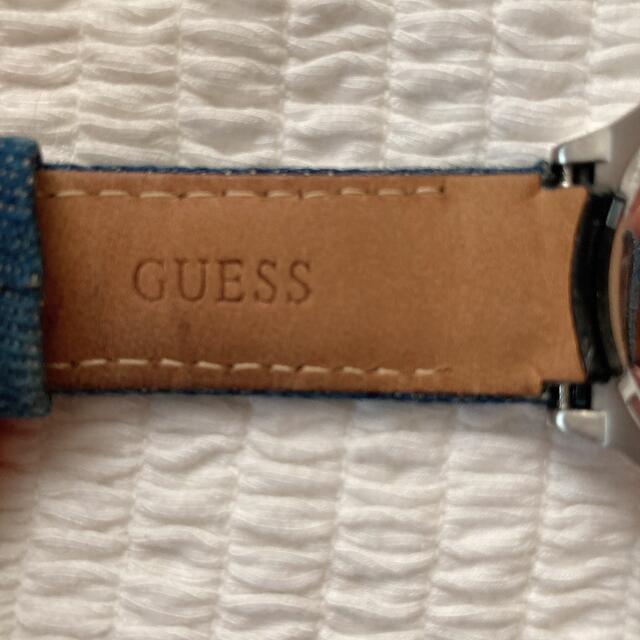 GUESS(ゲス)の【GUESS】デニム腕時計 レディースのファッション小物(腕時計)の商品写真