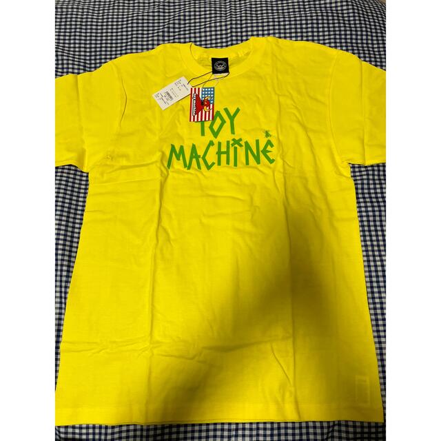 Toy Machine(トイマシーン)の送料込☆L☆トイマシーン☆半袖Tシャツ(黄色)☆TOY MACHINE メンズのトップス(Tシャツ/カットソー(半袖/袖なし))の商品写真