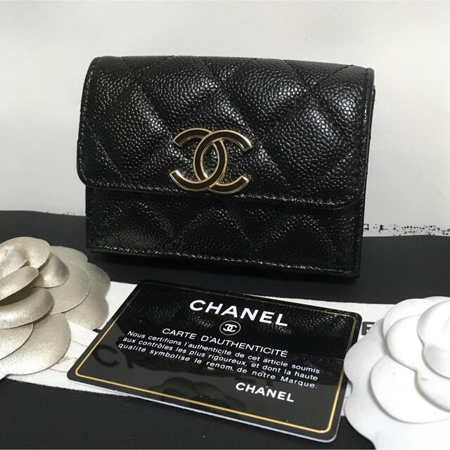 ★CHANEL★正規品 新品未使用♪キャビアスキン財布財布