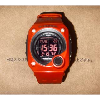 カシオ(CASIO)のCASIO カシオ 腕時計　G-SHOCK (海外モデル)オレンジ(腕時計(デジタル))