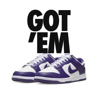 ナイキ(NIKE)のNike Dunk Low Championship Court Purple(スニーカー)