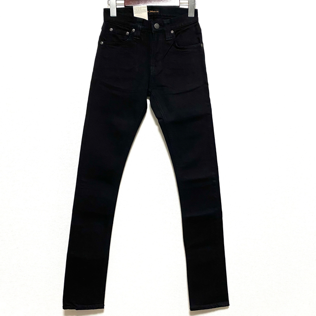 Nudie Jeans(ヌーディジーンズ)のnudie jeans☆TUBE TOM☆ブラックスキニーパンツ☆新品未使用☆ レディースのパンツ(デニム/ジーンズ)の商品写真