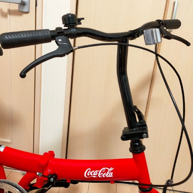 折りたたみ自転車【送料無料】TZ-160-CocaColaコカ・コーラ 折りたたみ自転車