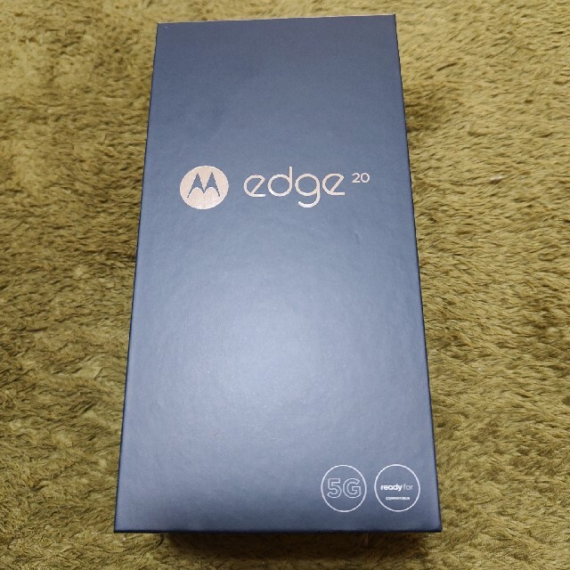 moto edge 20 フロストオニキス　新品未開封スマートフォン/携帯電話