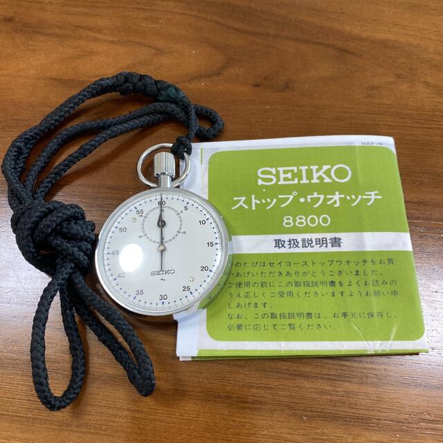 SEIKO セイコー 機械式 ストップウォッチ　日本製 | フリマアプリ ラクマ
