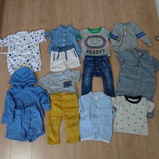 ベビーギャップ(babyGAP)のまとめ売り 男の子 春服 夏服 13点 70(ロンパース)