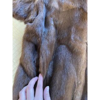 美品】ビンテージ・EMBA エンバ ウィーゼル ファーコートの通販 by my ...