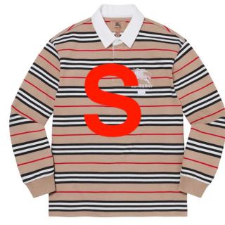 シュプリーム(Supreme)のSupreme®/Burberry® Rugby ラグビー シャツ バーバリー(ポロシャツ)