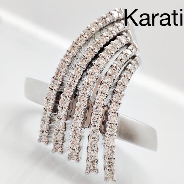 Karati カラッチ Pt900 ダイヤ リング ジュウル（神楽坂宝石） リング(指輪)