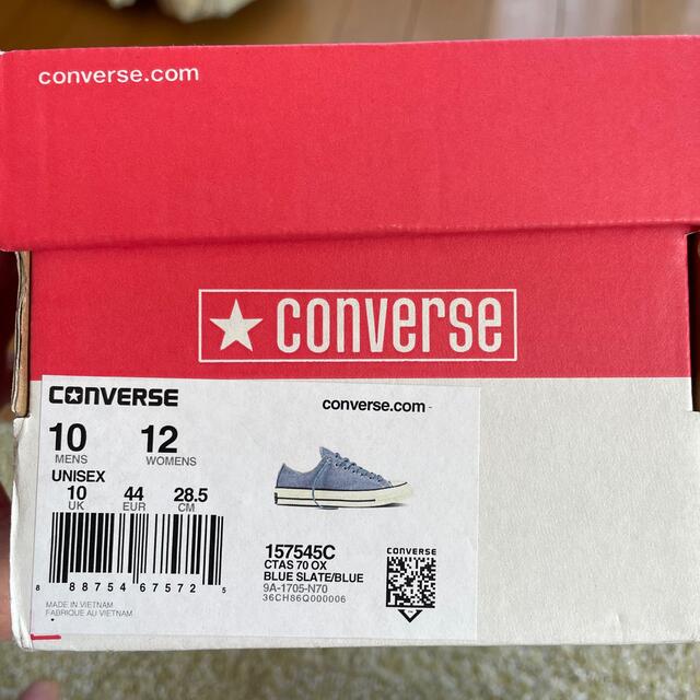 CONVERSE(コンバース)の【未使用】コンバース ct70 BLUE STATE 28.5cm メンズの靴/シューズ(スニーカー)の商品写真