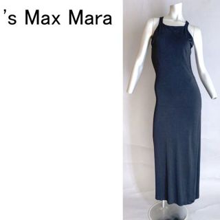 マックスマーラ(Max Mara)の'S Max Mara ジャージ素材のロングワンピース(ロングワンピース/マキシワンピース)