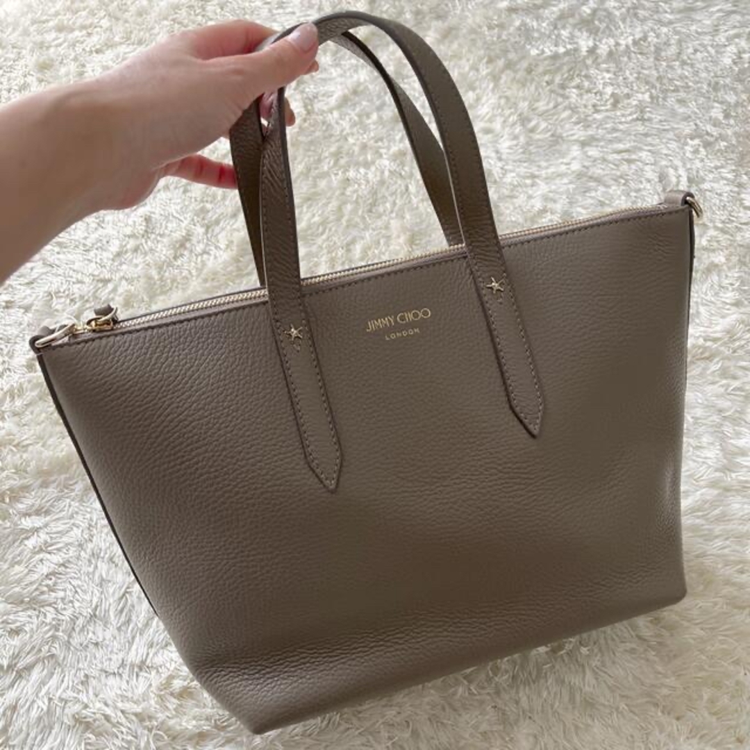 JIMMY CHOO - 5月末まで限定最終値下げ✨️JIMMY CHOOトート 新品未使用