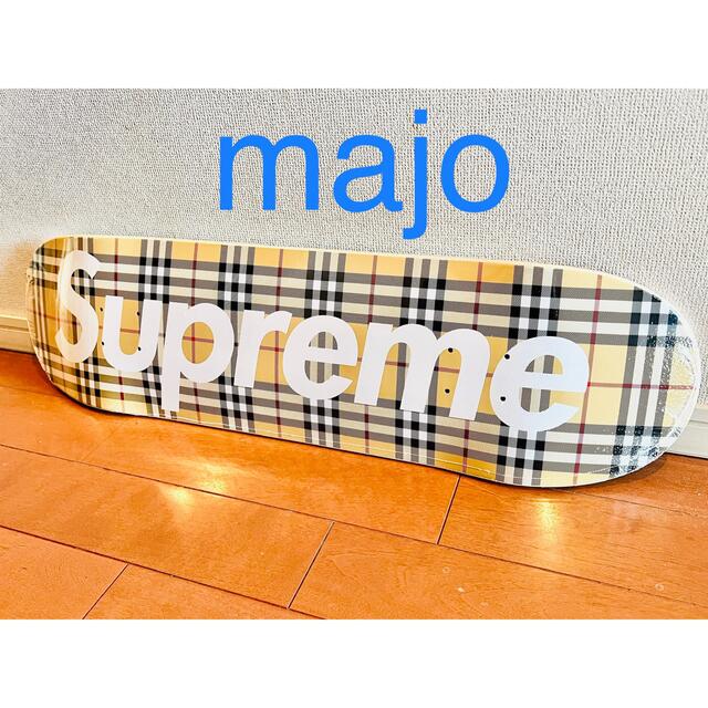 Supreme(シュプリーム)のSupreme Burberry Skateboard Beige ベージュ スポーツ/アウトドアのスポーツ/アウトドア その他(スケートボード)の商品写真