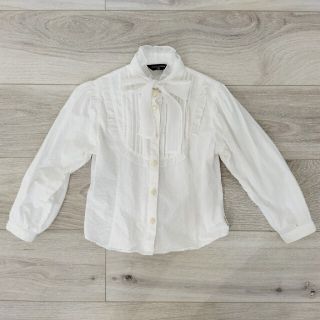 コムサイズム(COMME CA ISM)の【美品】COMME CA ISM フォーマル リボン ブラウス 110size(ブラウス)