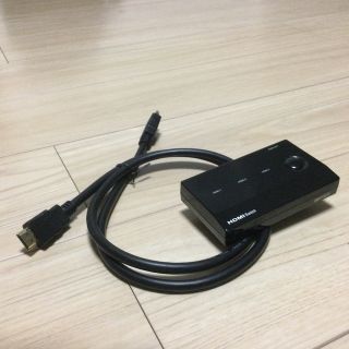 バッファロー(Buffalo)のBUFFALO BSAK301 3IN-1OUT HDMI スイッチ 分配器(映像用ケーブル)