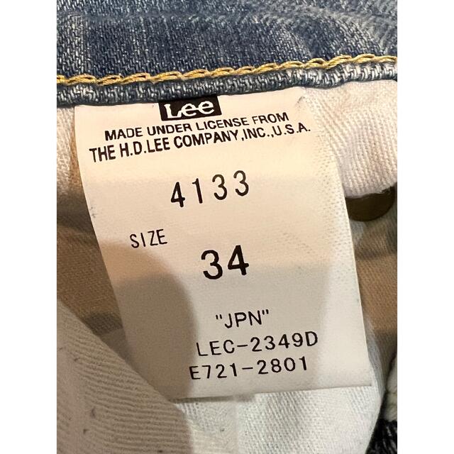 Lee(リー)のLeeクロップドデニム　34インチ メンズのパンツ(デニム/ジーンズ)の商品写真