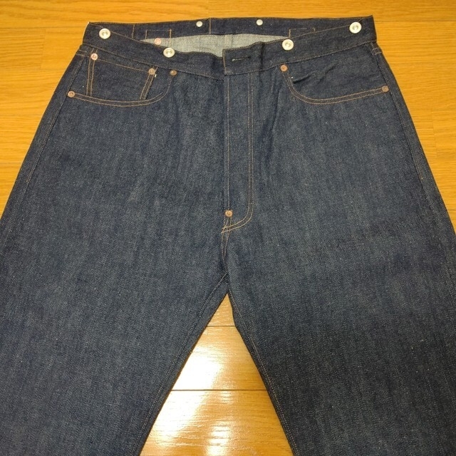 WAREHOUSE(ウエアハウス)のLot 1001【1901 NO.2 MODEL】W32-L32 NONWASH メンズのパンツ(デニム/ジーンズ)の商品写真