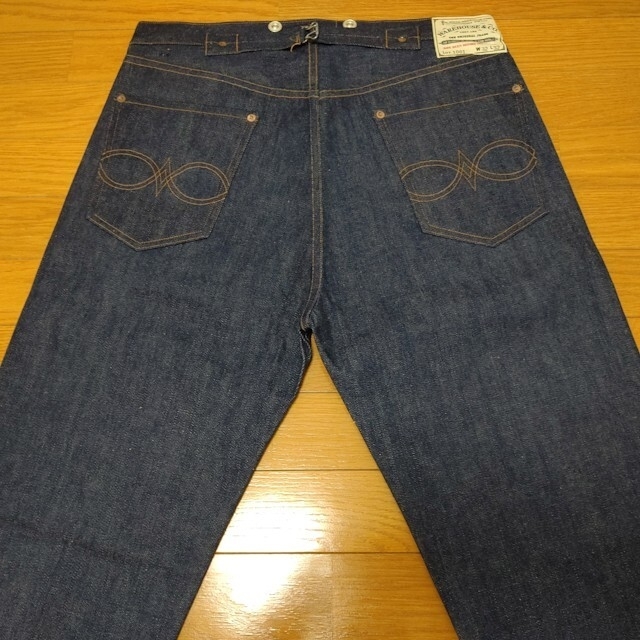 WAREHOUSE(ウエアハウス)のLot 1001【1901 NO.2 MODEL】W32-L32 NONWASH メンズのパンツ(デニム/ジーンズ)の商品写真