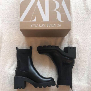 ザラ 靴下 ブーツ(レディース)の通販 600点以上 | ZARAのレディースを 