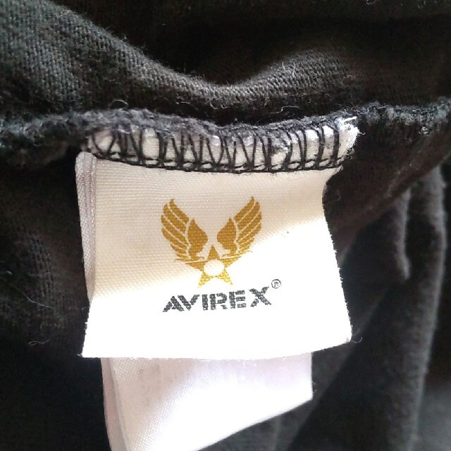 AVIREX(アヴィレックス)の大きいサイズ AVIREX 刺繍長袖Tシャツ 3L メンズのトップス(Tシャツ/カットソー(七分/長袖))の商品写真