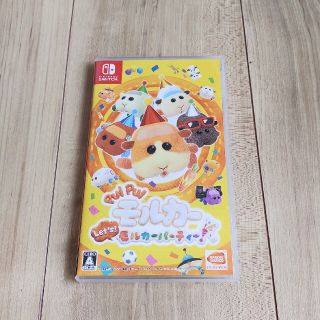 ニンテンドースイッチ(Nintendo Switch)の【美品】PUI PUI モルカー Let's！モルカーパーティー！Switch(家庭用ゲームソフト)