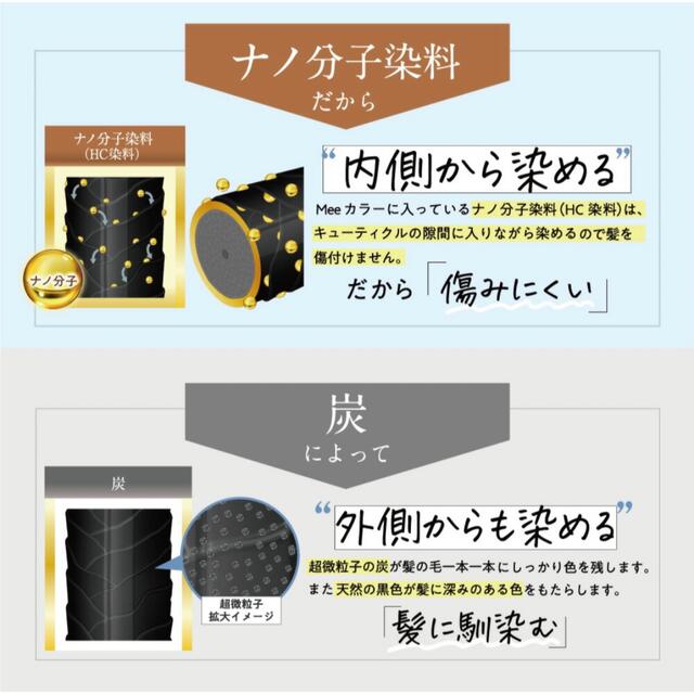 クリームシャンプー　Mee color（350g） 白髪対策と潤いを同時に叶える コスメ/美容のヘアケア/スタイリング(シャンプー)の商品写真