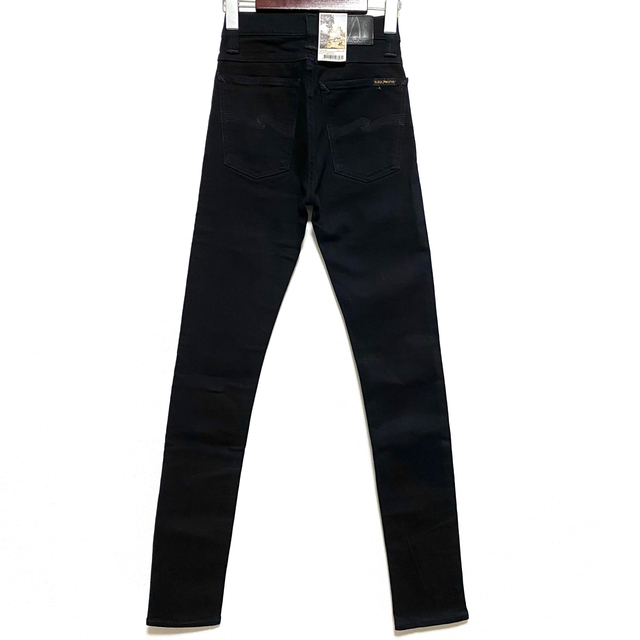 Nudie Jeans(ヌーディジーンズ)のnudie jeans☆HIGH KAI☆ブラックスキニーパンツ☆新品未使用☆ レディースのパンツ(デニム/ジーンズ)の商品写真
