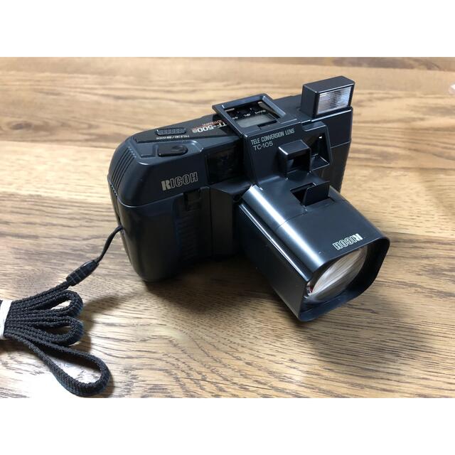 RICOH(リコー)のRICOH TF-500D ・TC-105・ミニ三脚付き スマホ/家電/カメラのカメラ(フィルムカメラ)の商品写真