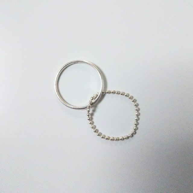 BLOOM - ② BLOOM ピンキーリング 2連 SILVER 3号の通販 by sa+aki BLOOM - ② BLOOM ピンキーリング 2連 SILVER 3号の通販 by sa+aki