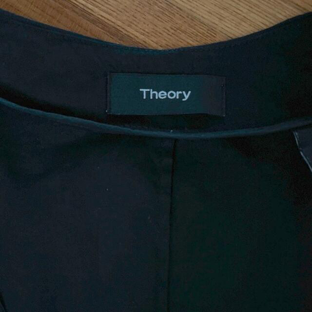 theory(セオリー)のセオリー リネンノーカラージャケット レディースのジャケット/アウター(ノーカラージャケット)の商品写真