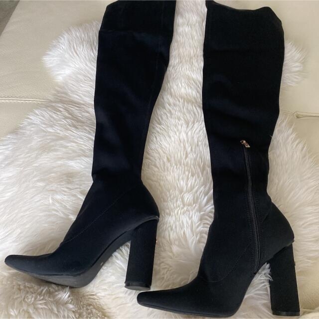 Yellow boots - yello ロングブーツ Mサイズの通販 by mii's shop