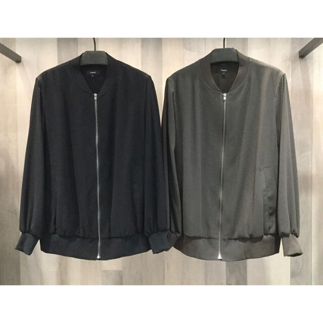 Theory - Theoryブルゾンの通販 by yu♡'s shop|セオリーならラクマ Theory - Theoryブルゾンの通販 by yu♡'s shop|セオリーならラクマ