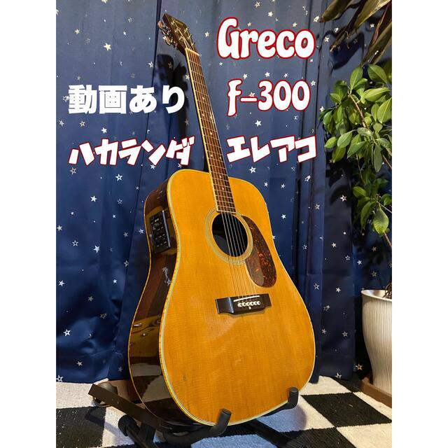 Greco F-300 フジゲン ハカランダ(エレアコ)