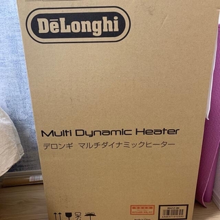 デロンギ(DeLonghi)のマルチダイナミックヒーター ピュアホワイト・マットブラック MDH12-BK(1(オイルヒーター)