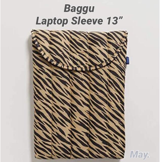 【BAGGU】タイガー 13インチ ラップトップ PC タブレットケース バグー