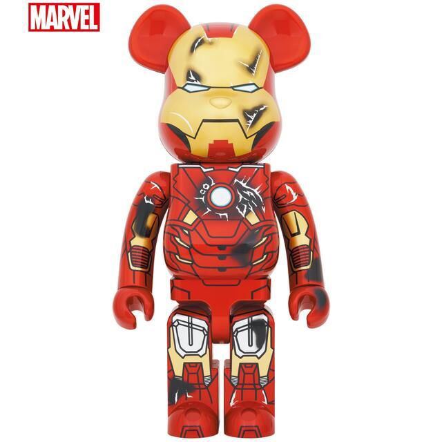 BE@RBRICK IRON MAN MARK VII DAMAGE Ver.