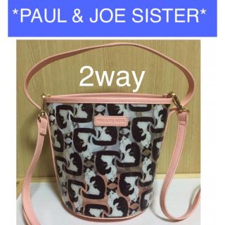 ポール&ジョーシスター(PAUL & JOE SISTER)のポール&ジョー　シスター　クリアバッグ　2way 訳あり特価！(ショルダーバッグ)