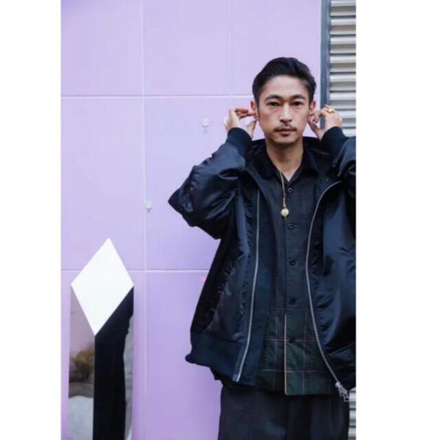 窪塚着 sacai サカイ 21SS  Outdoor Blouson ブルゾン