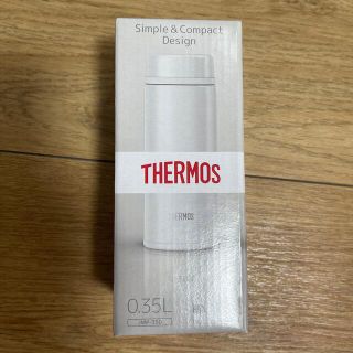 サーモス(THERMOS)のサーモス 0.35L パールホワイト 新品未使用(水筒)