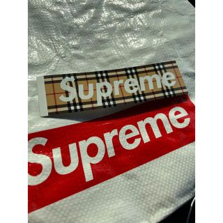 シュプリーム(Supreme)のsupreme burberry ステッカー(その他)