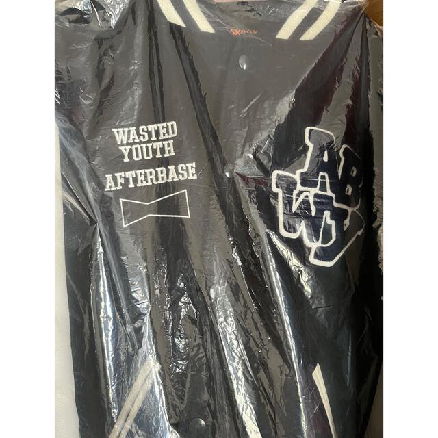 wasted youth afterbase varsity jacket