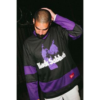 シュプリーム(Supreme)の Supreme black sabbath hockey jersey S(Tシャツ/カットソー(七分/長袖))