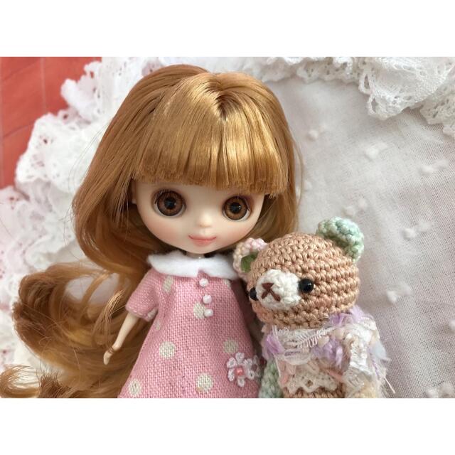 お迎え決まりました♡カスタムプチアイシードール　プチブライスサイズ