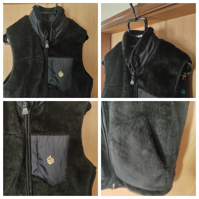 aldies(アールディーズ)のALDIES Twilight Fur Vest リバーシブルファーベスト メンズのトップス(ベスト)の商品写真