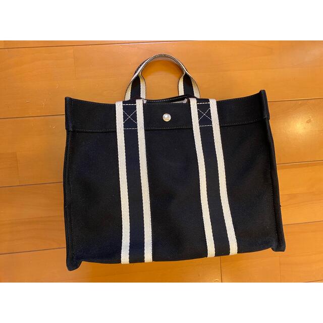 hermes エルメス カバス プラージュ ドーヴィル PM ブラック - www ...